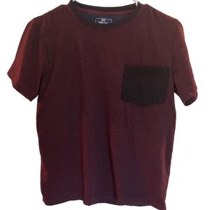 Mens S Patterend Pocket Tee
